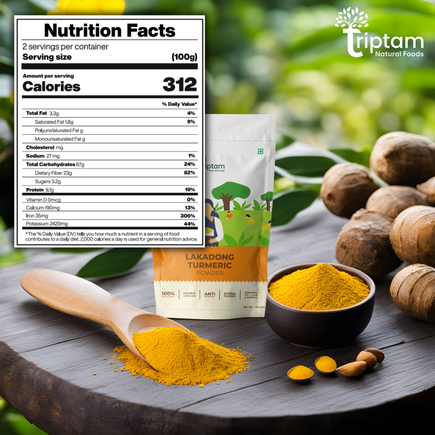 Organic Lakdon Turmeric