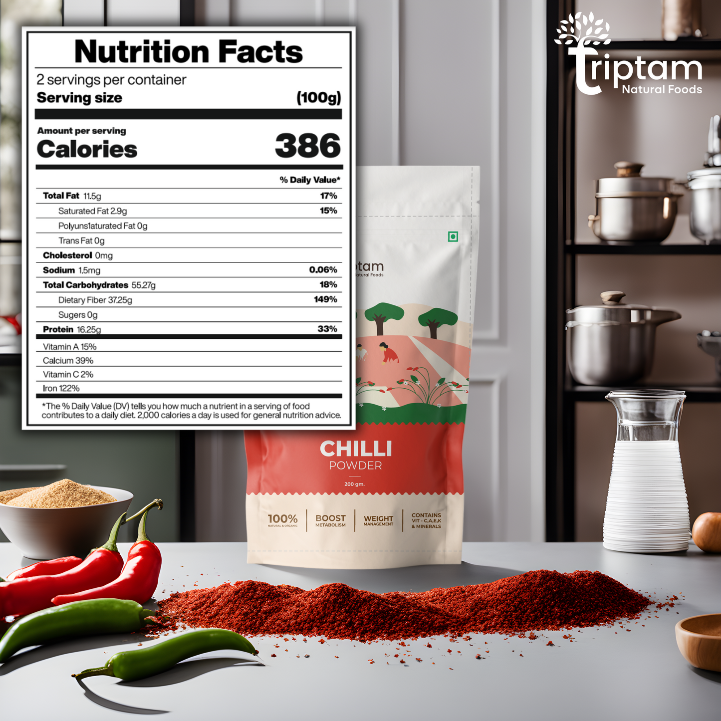Organic Chilli Powder