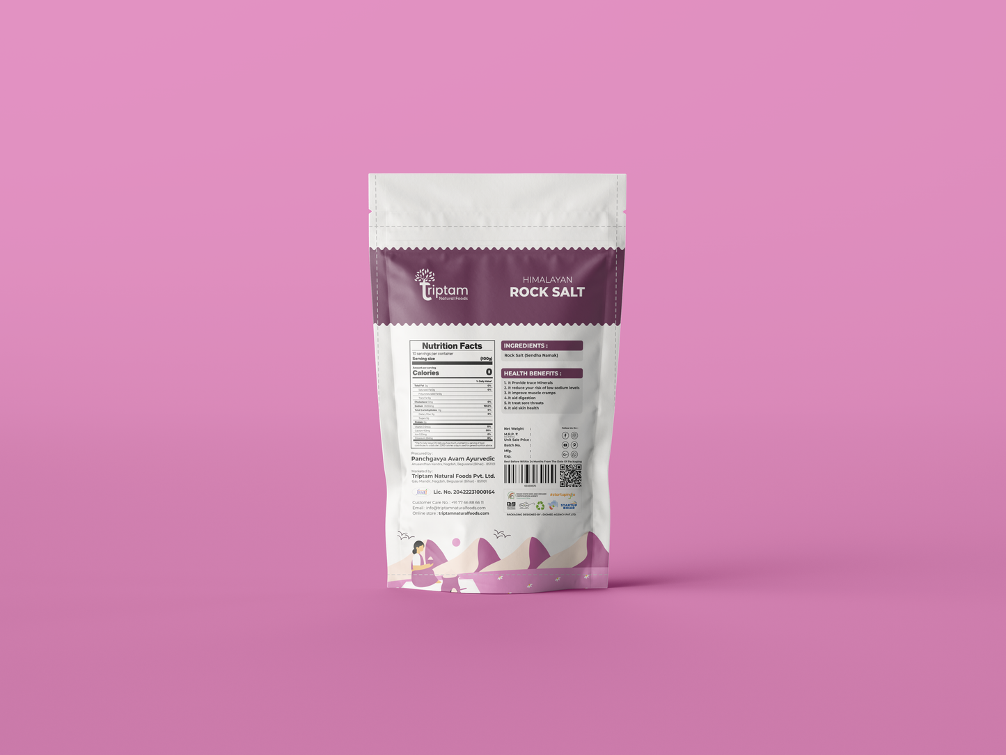 Organic Himalayan Rock Salt