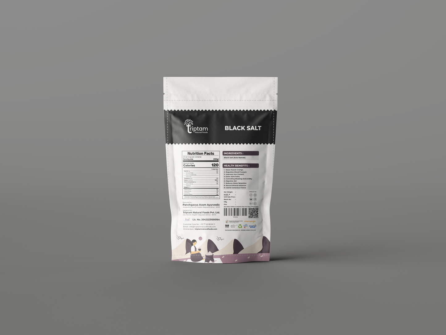 Organic Black Salt