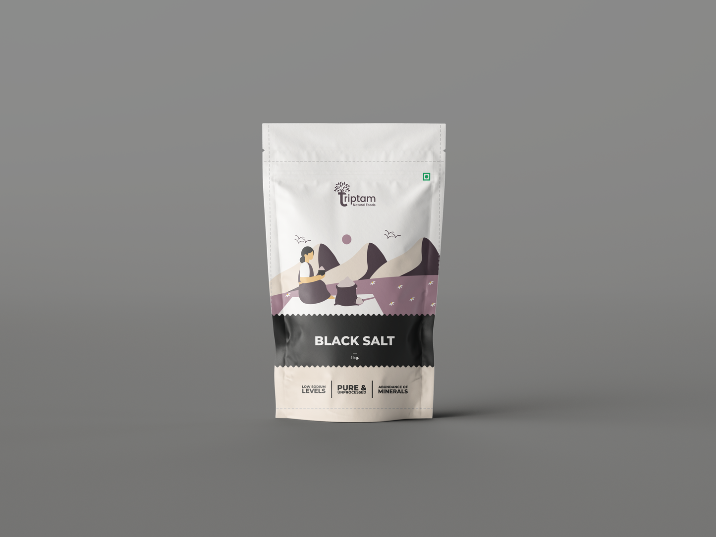 Organic Black Salt