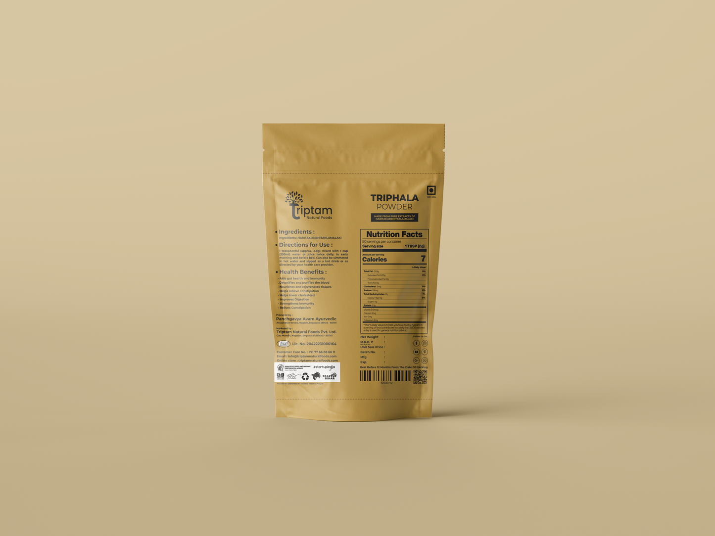 Organic Triphala